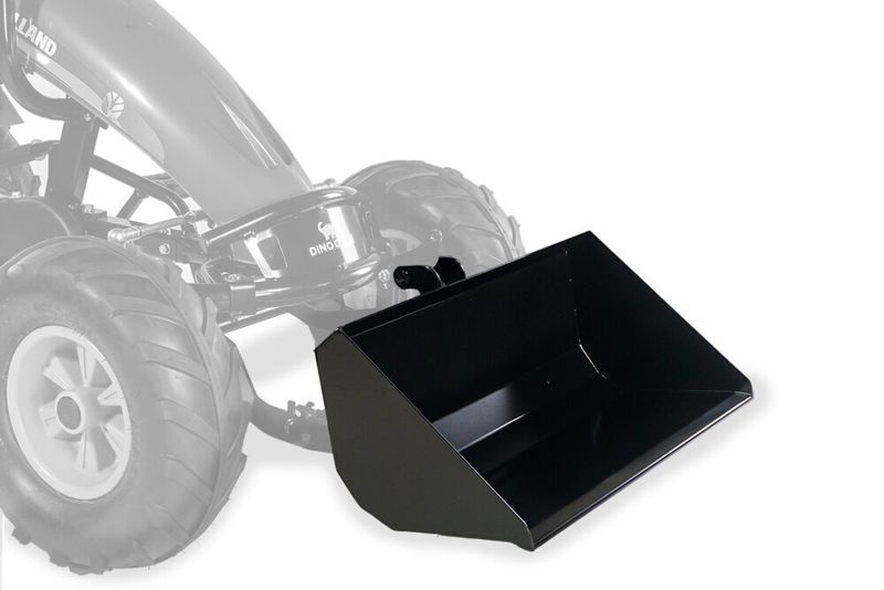 Black loading shovel for Dino Cars for picking up and transporting objects