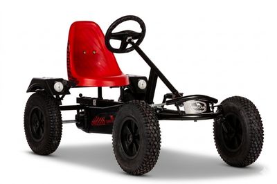 Dino-Cars Sport F with black tires, black plastic rims, and a red seat shell. Equipped with F-type freewheel.