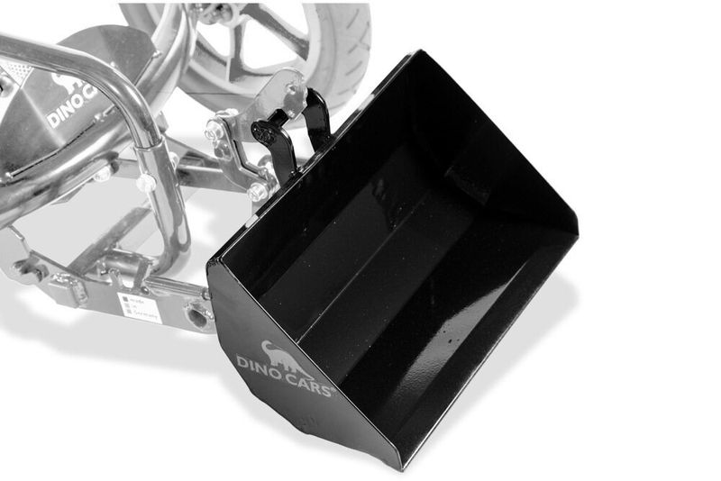 Black loading shovel for Dino Cars Speedy for picking up and transporting objects