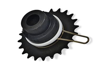 Dino-Cars AF hub Automatic freewheel hub with black sprocket and metal spring