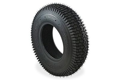 Dino-Cars off-road tire with block tread, size 4.00-8, black, round
