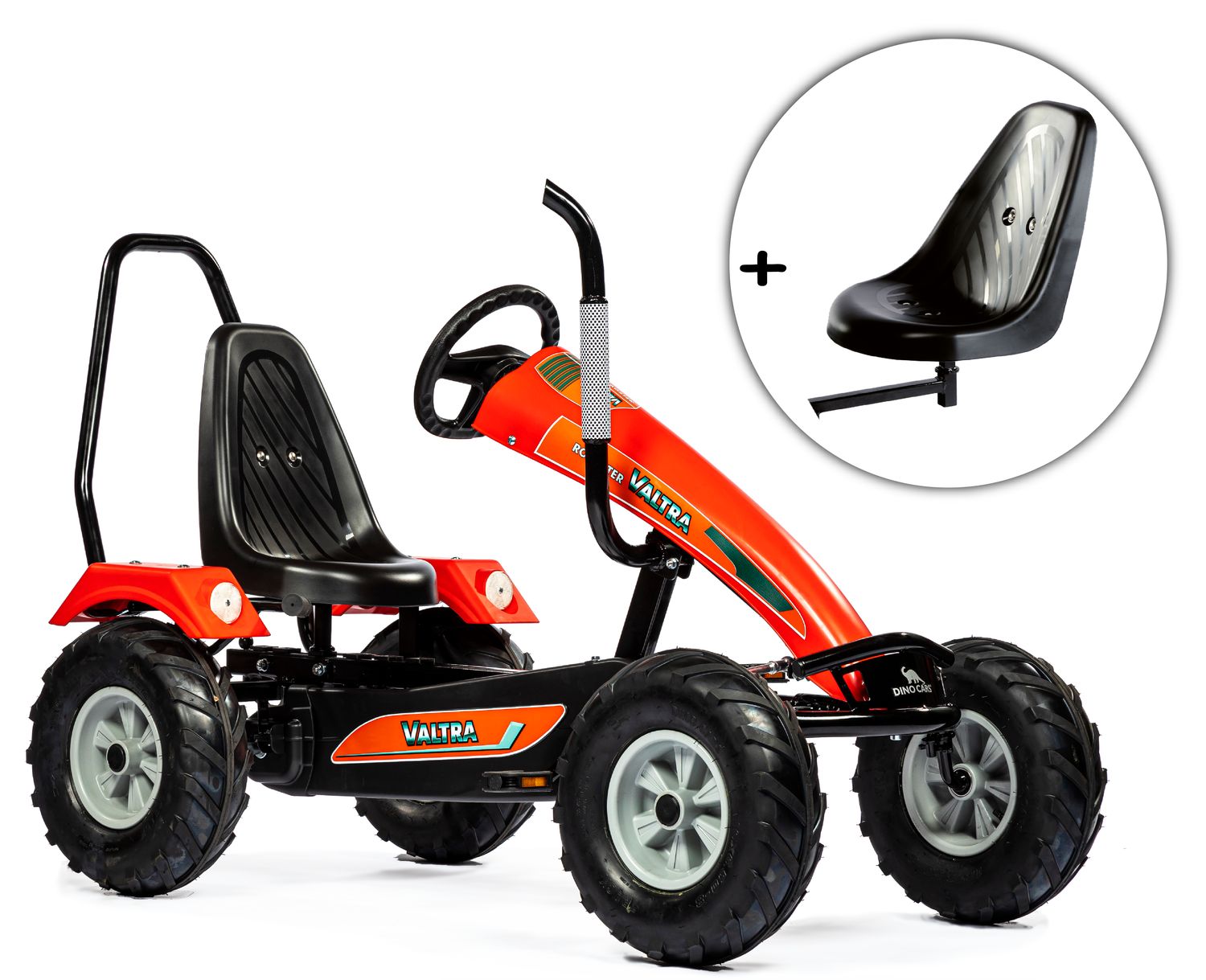 Dino-Cars GoKart Track Valtra inkl. Überrollbügel & Zusatzsitz