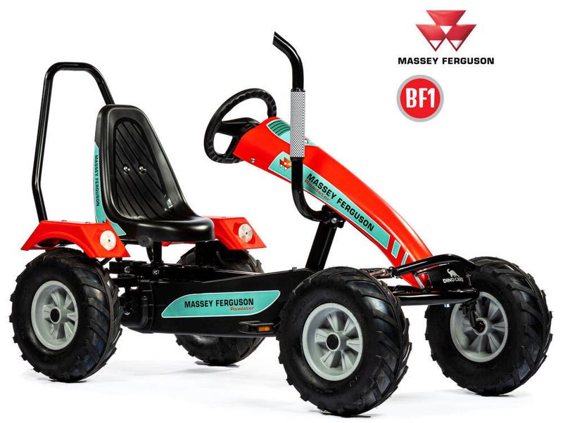 Dino Cars Track BF1 Massey Ferguson including exhaust, black seat and black tires with grey rims