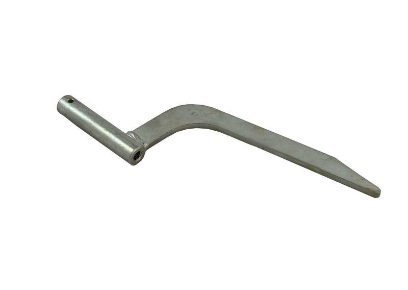Silberner Sitzhalter aus Metall für Speedy