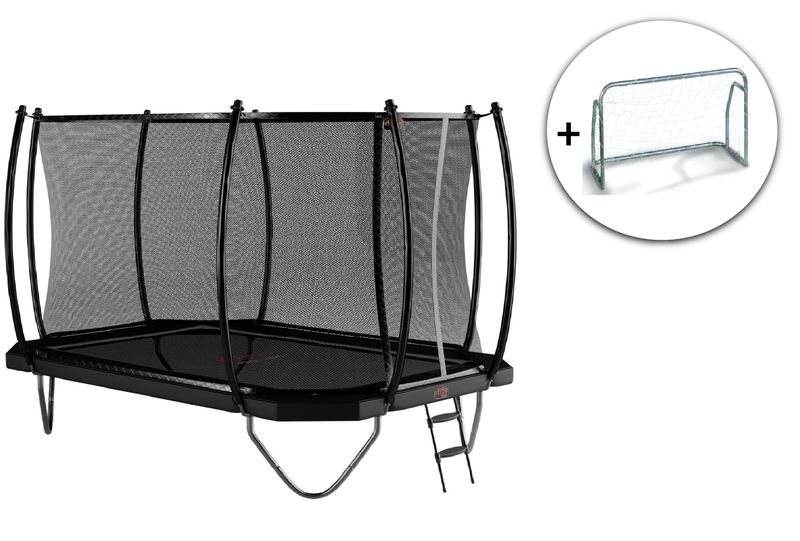 Avyna 520x305cm Trampoline incl. safety net + ladder + free football goal 150 x 80cm Avyna 520x305cm Trampoline incl. safety net + ladder + free football goal 150 x 80cm