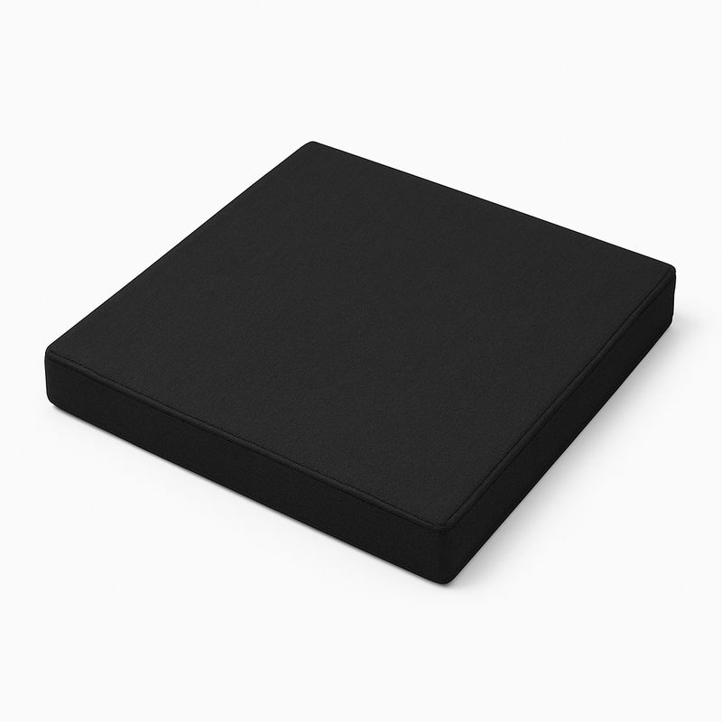 Sitzkissen für Sitzwürfel 50x50x5 cm schwarz