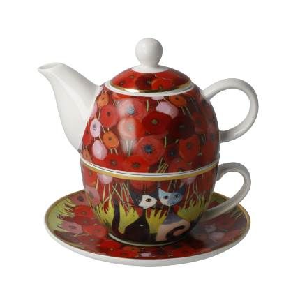 Tea fo one Innamorati tra i papaveri