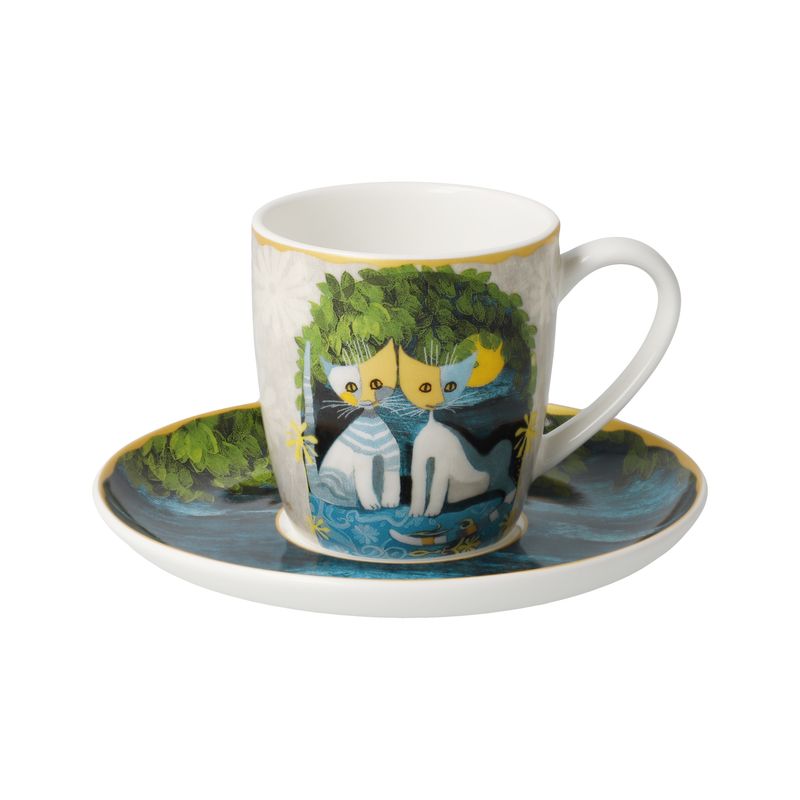 Espresso cup "Al chiaro di Luna"