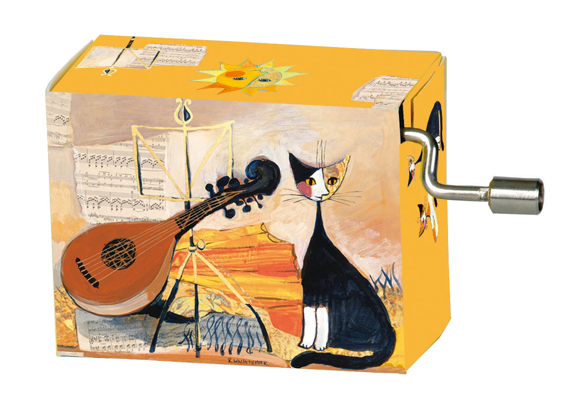 Music box musical cat