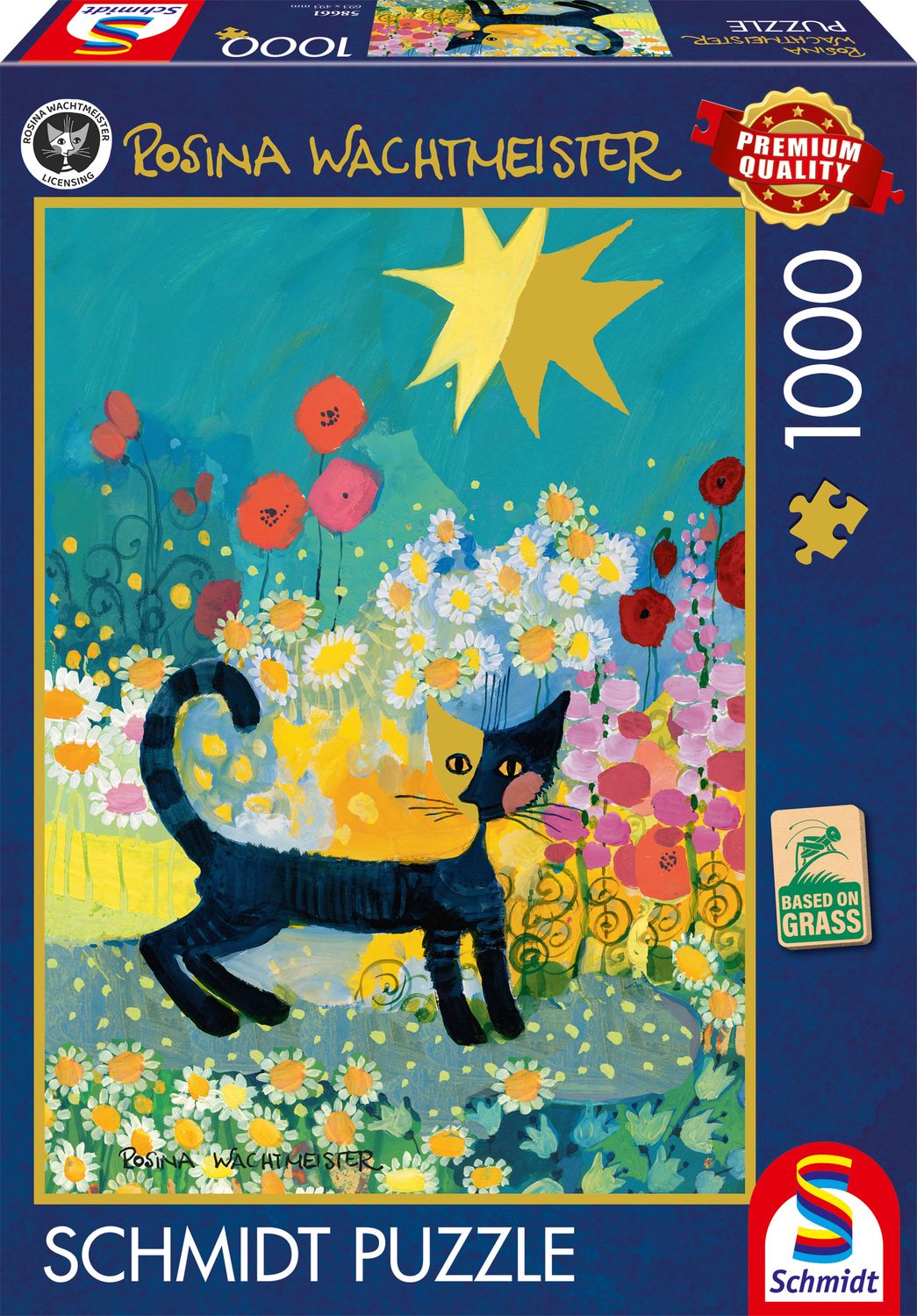 Puzzle Serafino tra i fiori 58661