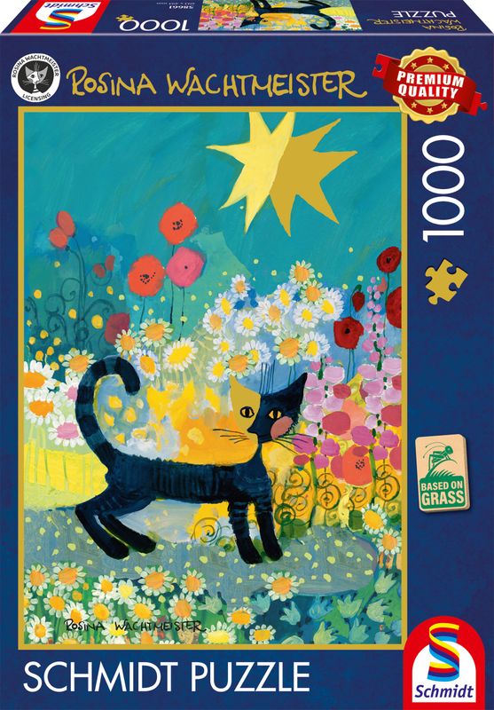 Puzzle Serafino tra i fiori 58661