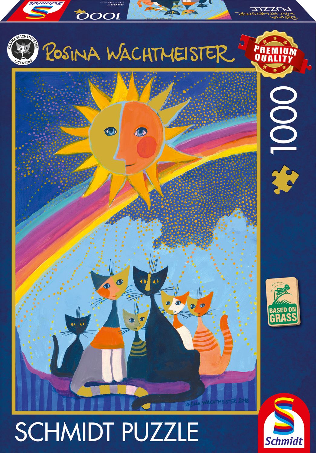 Puzzle Gold Rain 58657