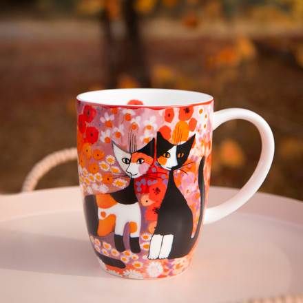Prato fiorito colorato mug