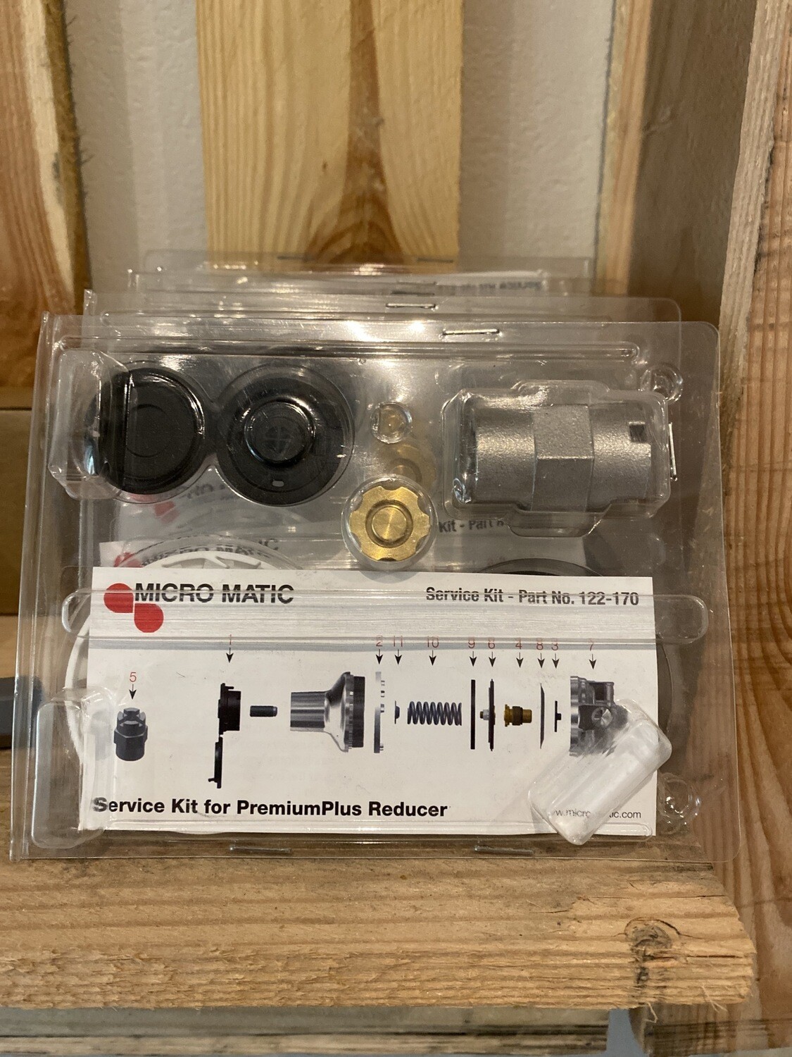 CO2 Regulator Service Kit