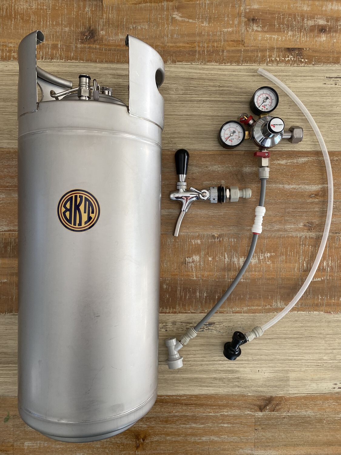 Single keg system - Long shank tap (Keezer build)