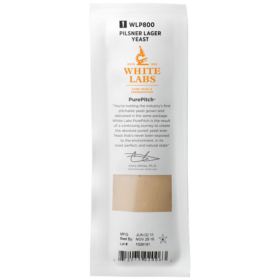 WLP800 Pilsner Lager Yeast