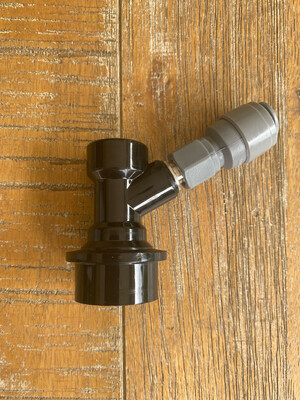Ball lock liquid disconnect 3/8
