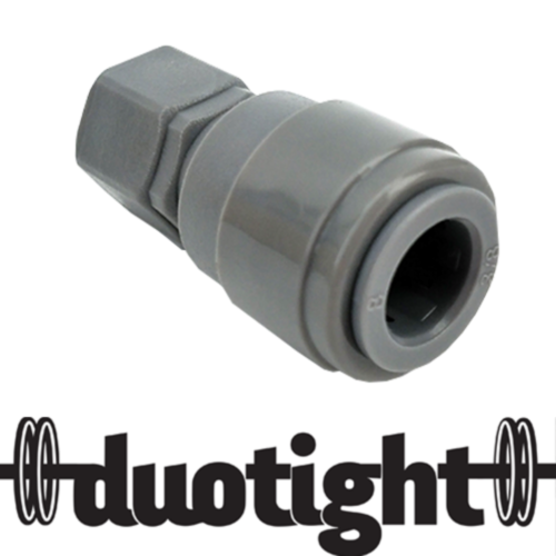 Duotight – 9.5mm (3/8”) Female x FFL Female Thread (to fit MFL Disconnects)