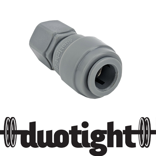 Duotight – 8mm (5/16”) Female x FFL Female Thread (to fit MFL Disconnects)