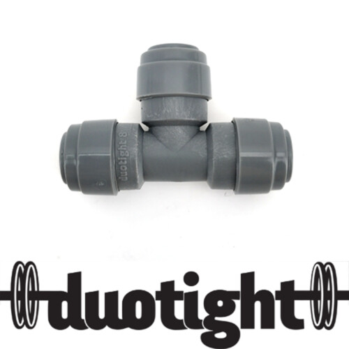 Duotight – 8mm (5/16”) Female x 8mm (5/16”) Female Double Tee Piece