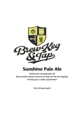 SUNSHINE PALE ALE 28L