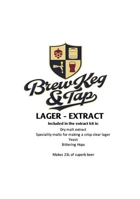 LAGER - EXTRACT KIT