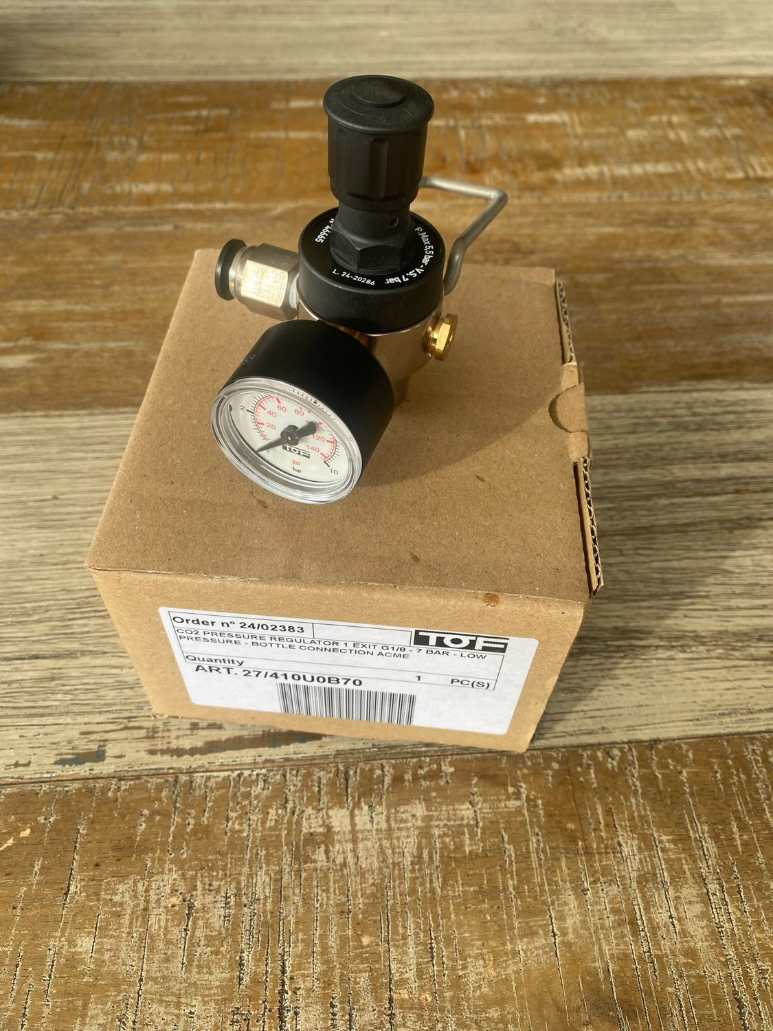 Sodastream Regulator - Quick Connect