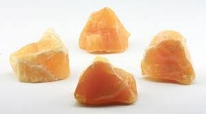 Orange Calcite Raw Energy Stone