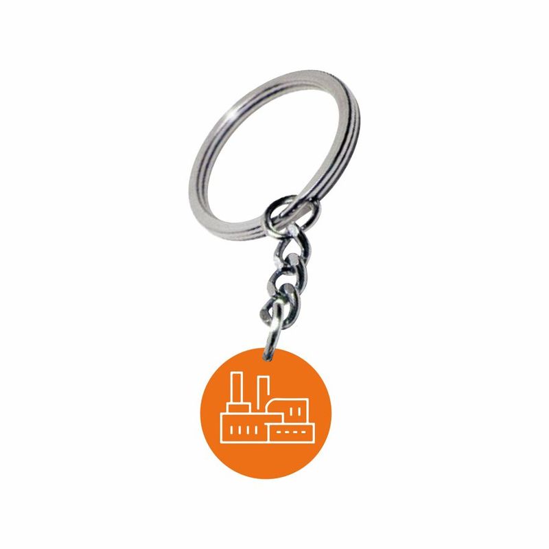Metal Keyring - Capacity