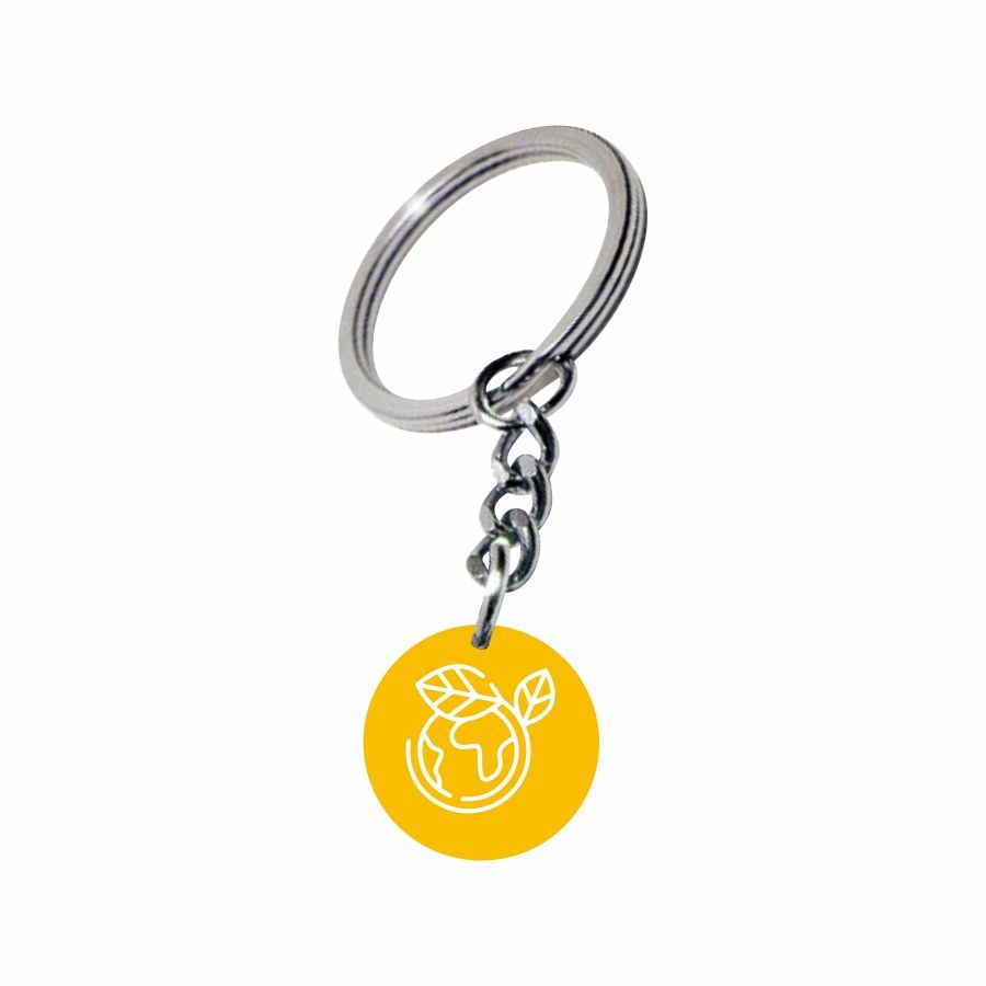Metal Keyring - Sustainability