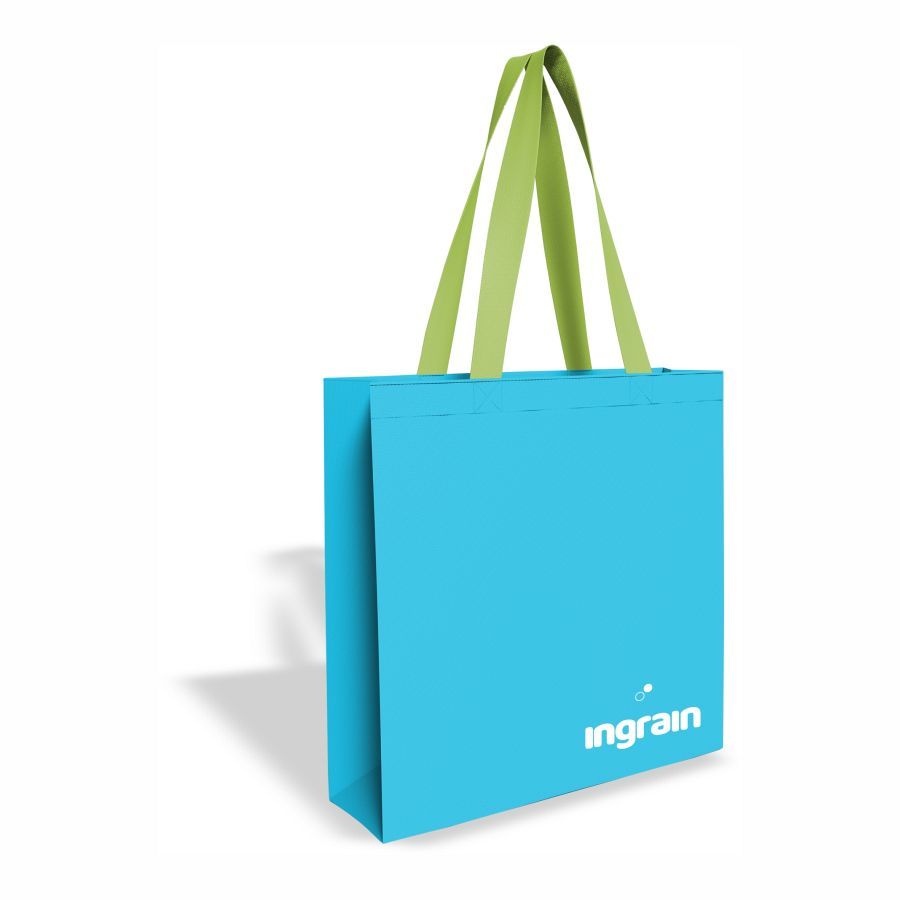 Shopper Bag Non Woven - Lime Green
