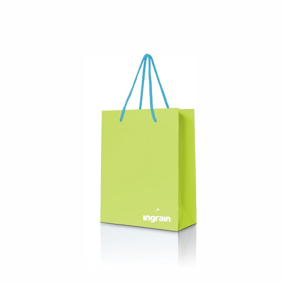Paper Bag A5 - Lime Green