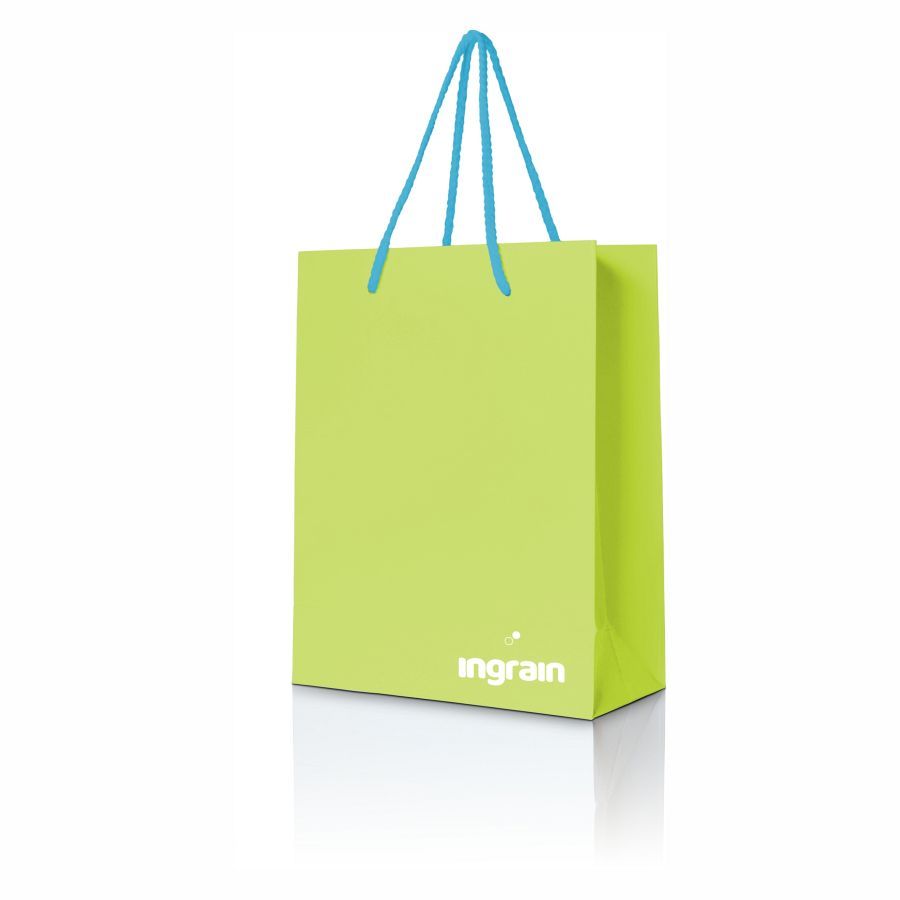 Paper Bag A4 - Lime Green
