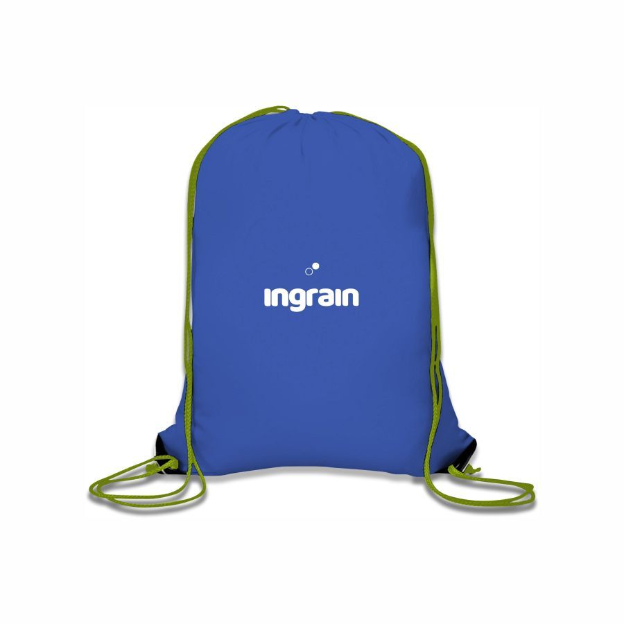 Drawstring Backpack - Royal Blue