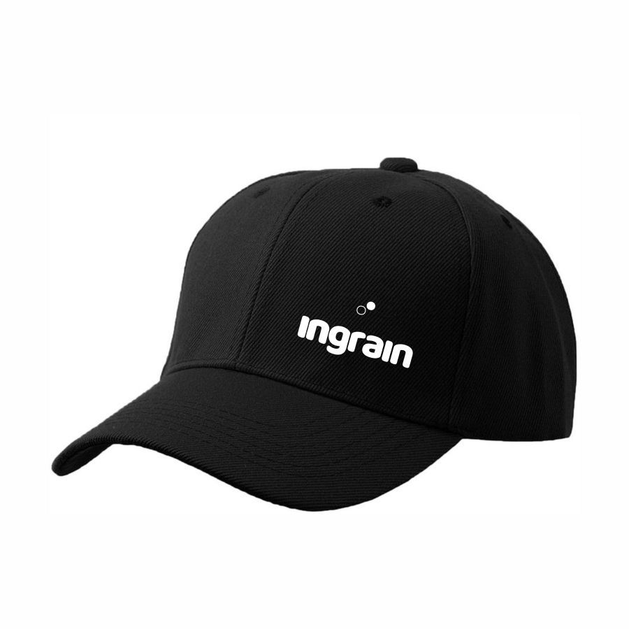 Cap 6 Panel Standard - Black
