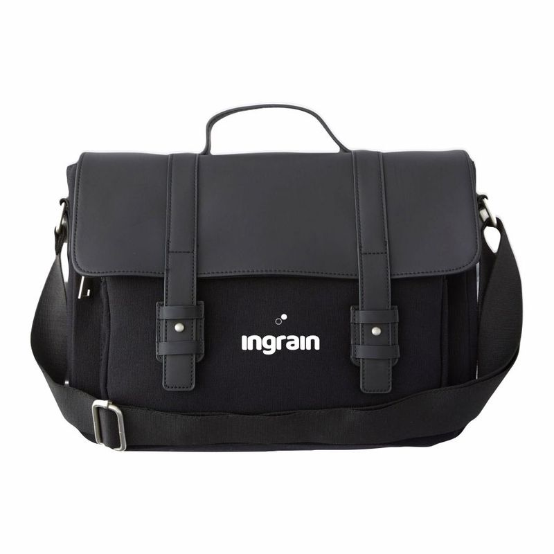 Laptop Bag Retro - Black