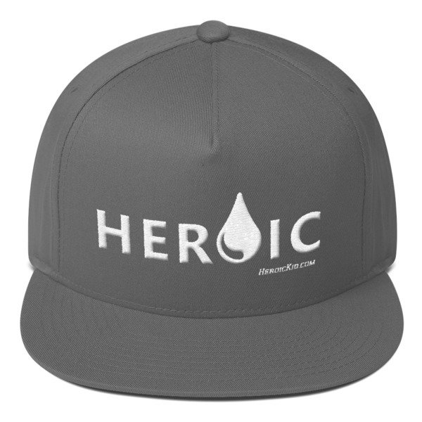 Flat Bill Cap, embroidered
