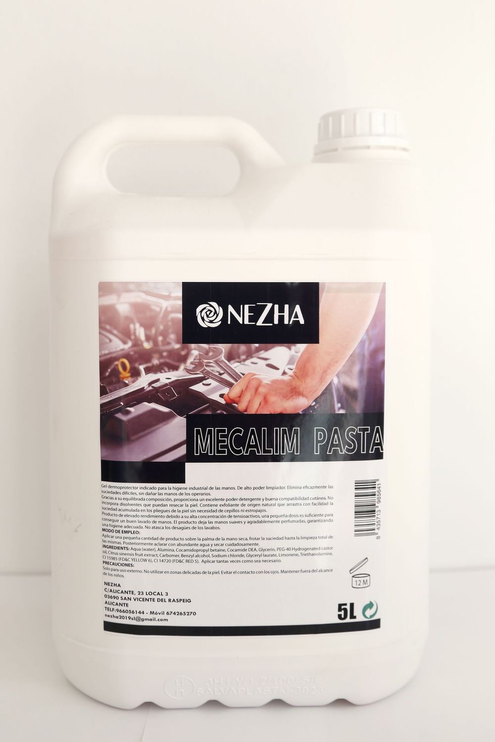 Mecalimp gel de manos