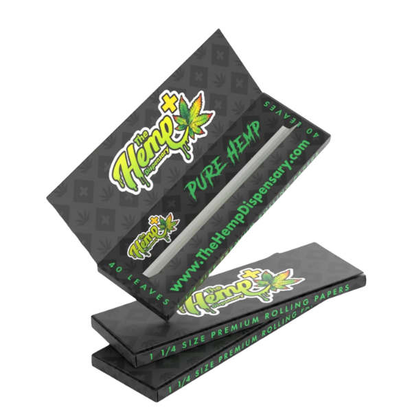HEMP ROLLING PAPERS (PURE HEMP) 1 1/4