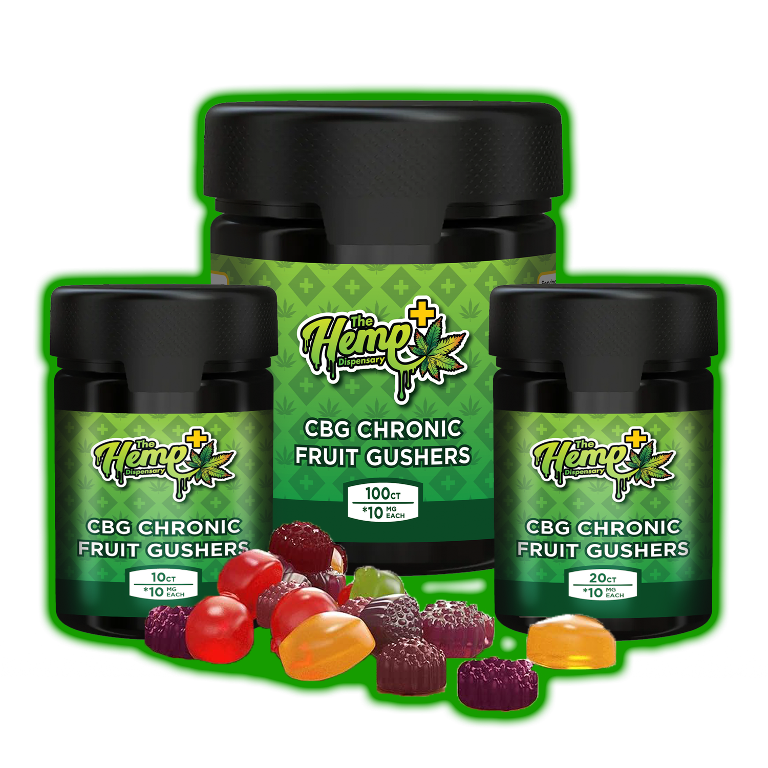 CBG GUMMIES 10MG FRUIT VARIETY