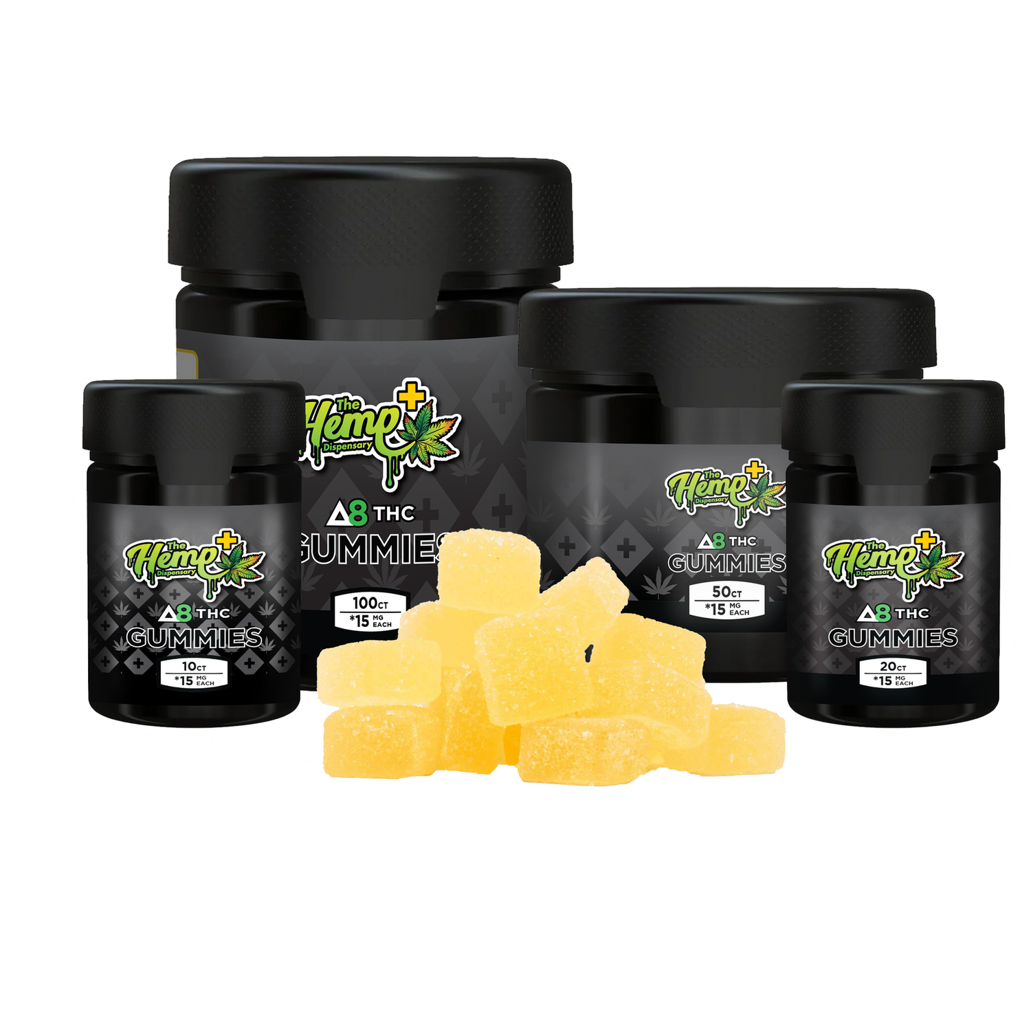 DELTA 8 THC GUMMIES 15MG  FRUIT VARIETY