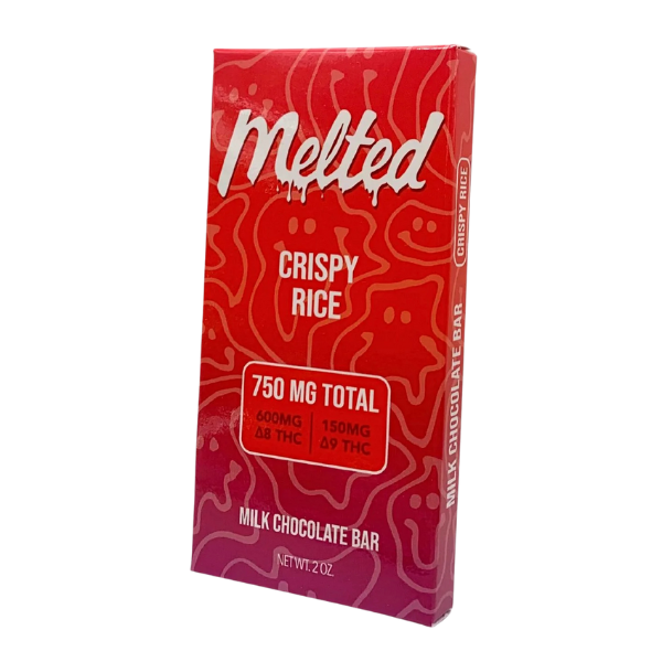 DELTA 8 THC/DELTA 9 THC CHOCOLATE BAR  CRISPY RICE
