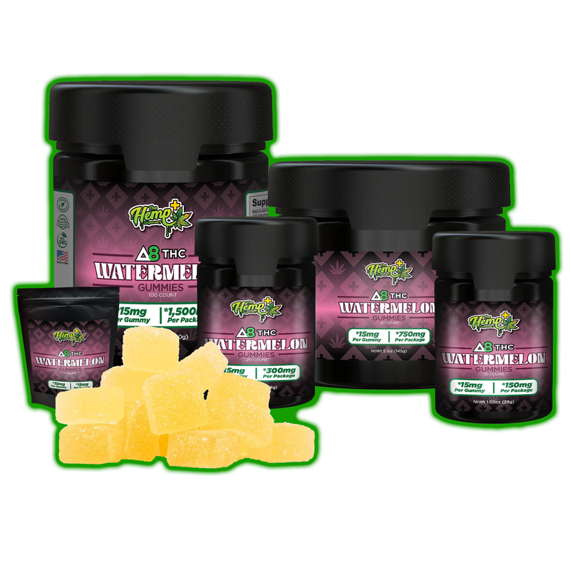 DELTA 8 THC GUMMIES 15MG WATERMELON