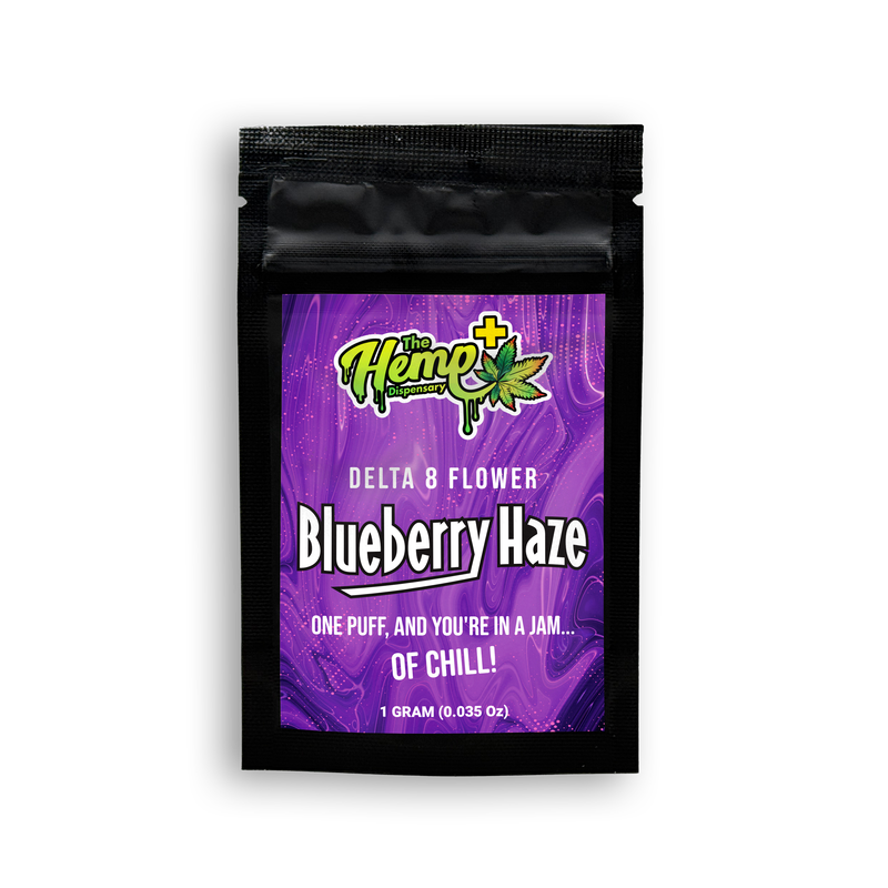 DELTA 8 THC FLOWER INDICA BLUEBERRY HAZE