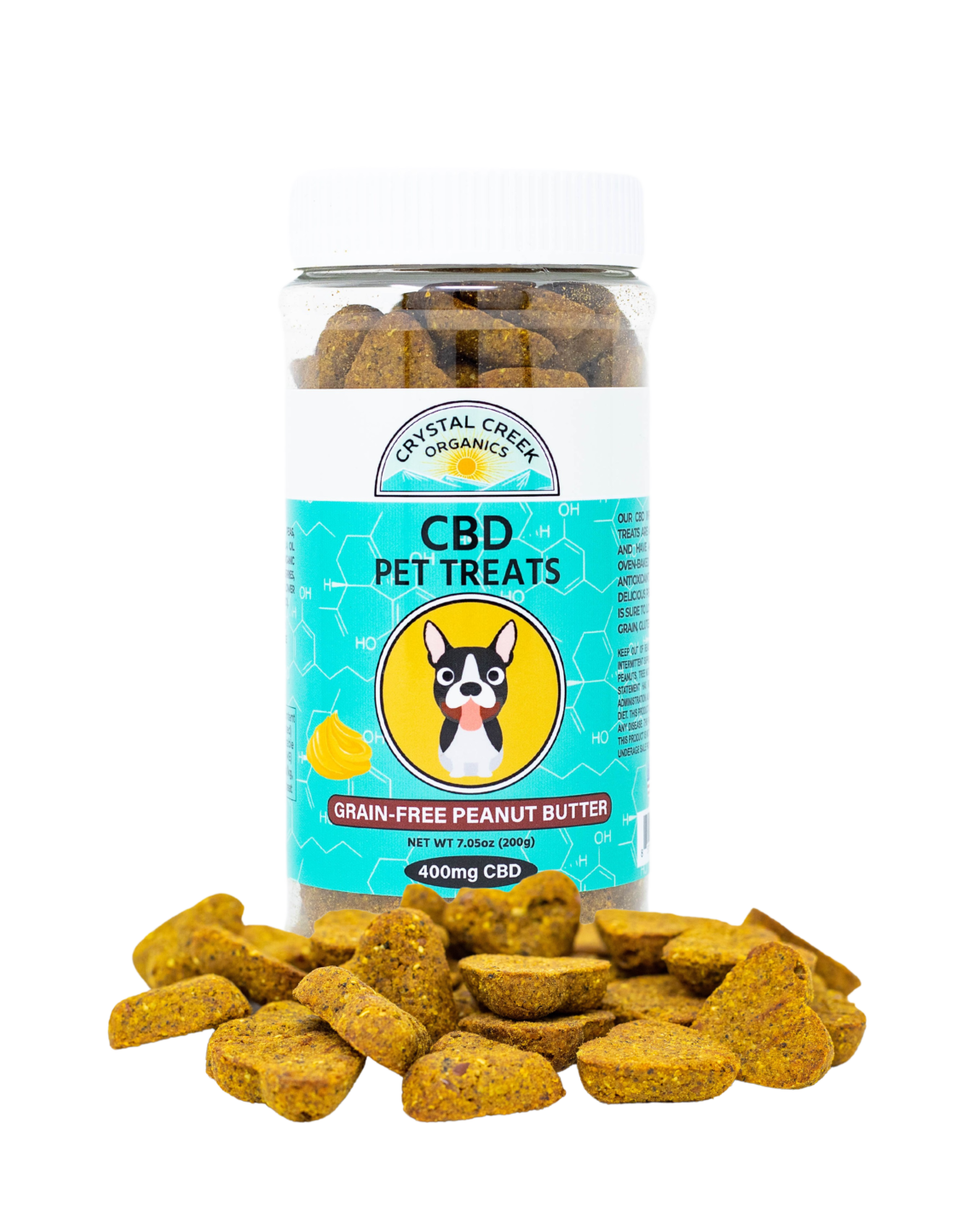 GRAIN FREE CBD PET TREATS  PEANUT BUTTER