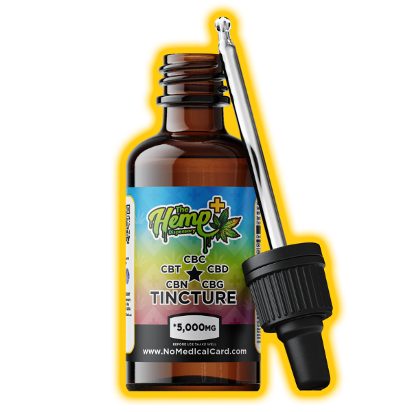 CBD/CBC/CBG/CBN/CBT FIVE STAR TINCTURE