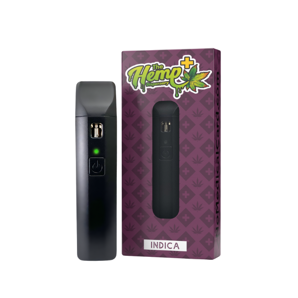 THC DISPOSABLE VAPE ONE GRAM INDICA DOUBLE BUBBLE