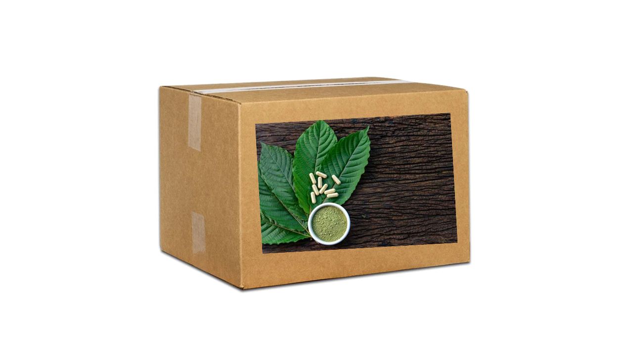 Ethnobotanical POWDER Mitragyna Speciosa (WHITE) 25kg BOX