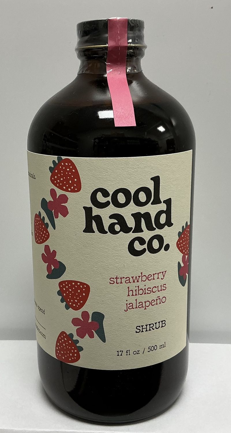 Strawberry Hibiscus Jalapeño Shrub