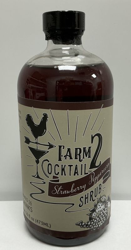 Strawberry Peppercorn Shrub